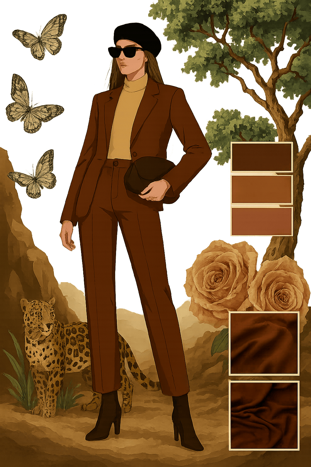 Palette Brown - center